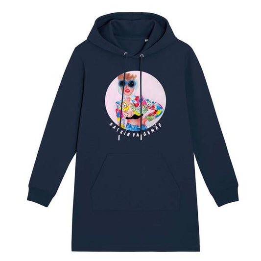 Hoodie Dress "Chick in Moschino"
